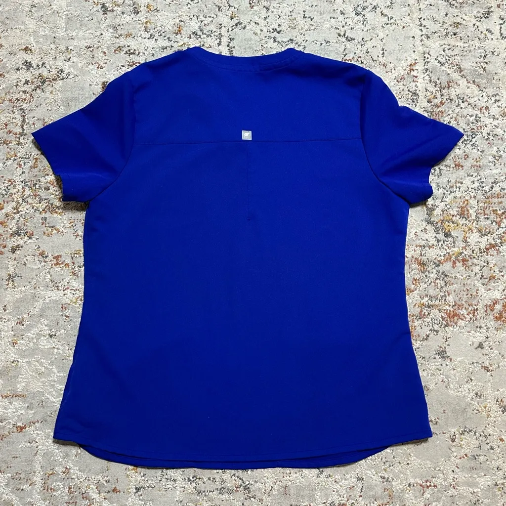 Fabletics  2 pocket Method Scrub Top royal blue Large - Image 4