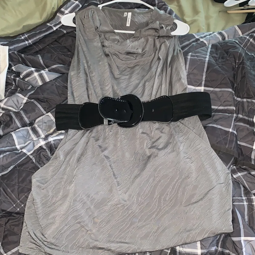 Tunic tank dress shirt - Image 2