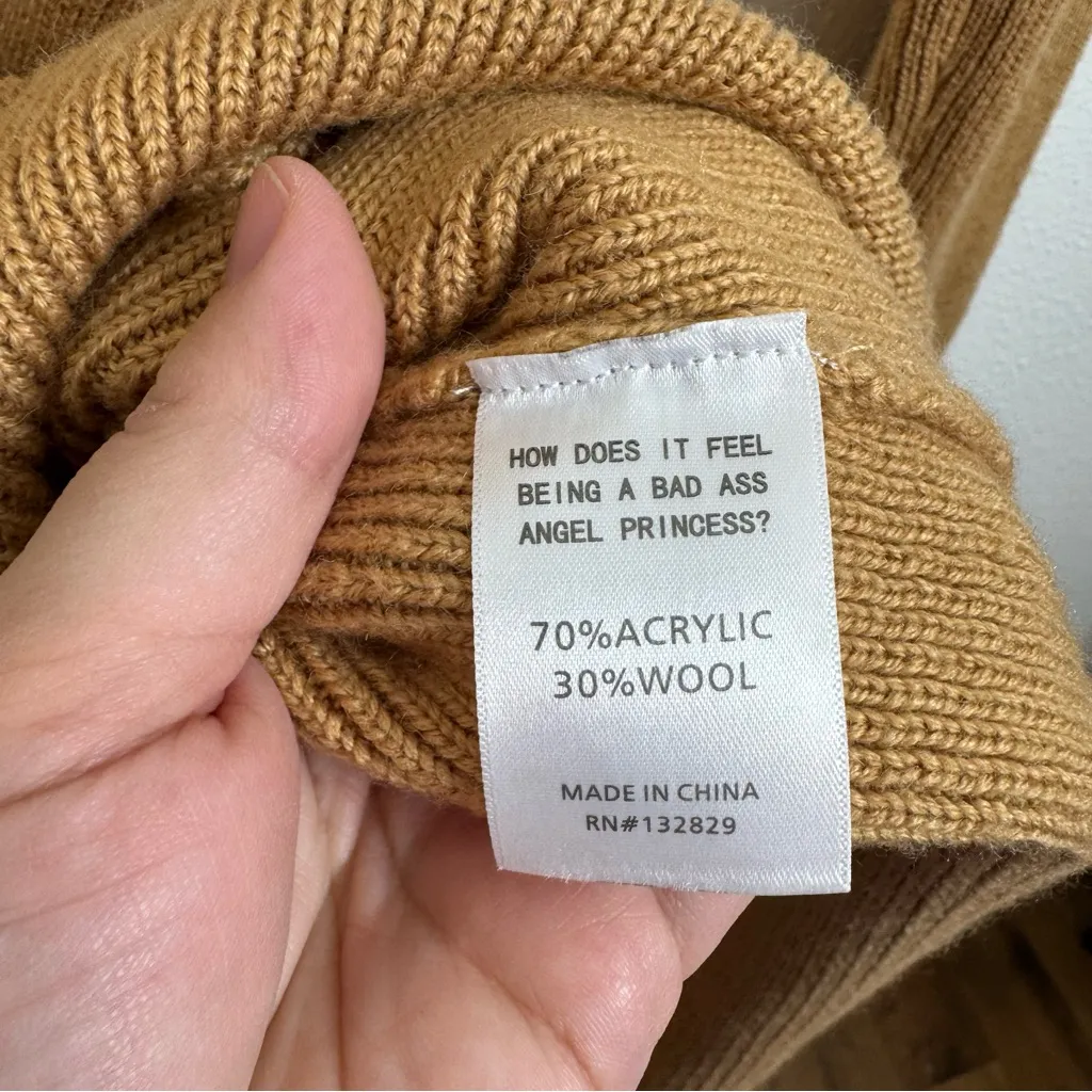 LPA Kavala Wool Blend Sweater Dress Size Medium - Image 7