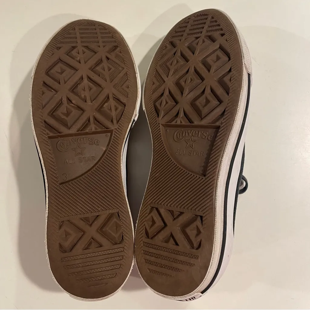 Converse Chuck Taylor All Star Lift Ox Black Women 5 Platform Sneakers Classic - Image 6