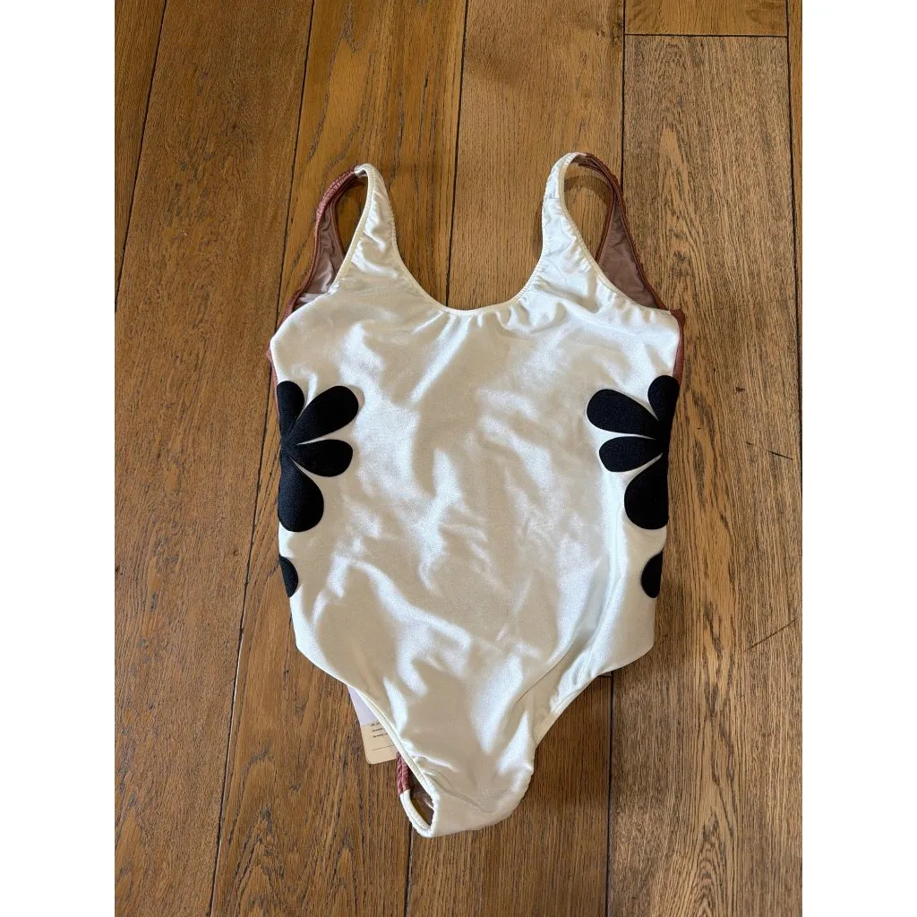 Adriana Degreas Floral Appliqué Swimsuit One - Image 3