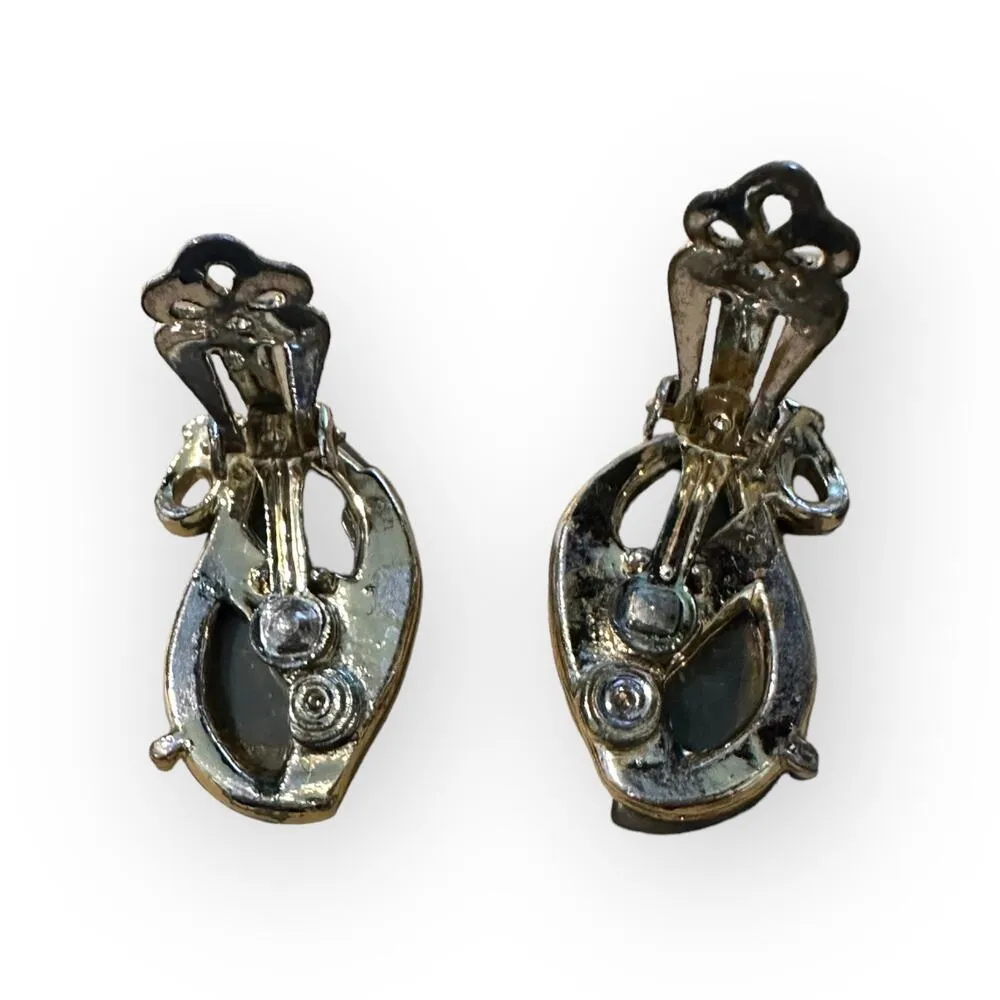 Lisner Thermoset Vintage Necklace Bracelet Earrings Set - Image 12