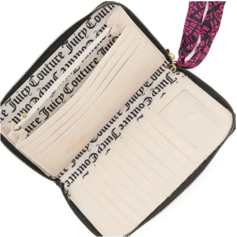 🆕 Juicy Couture All Tied Up Zip Around Wallet - Image 5
