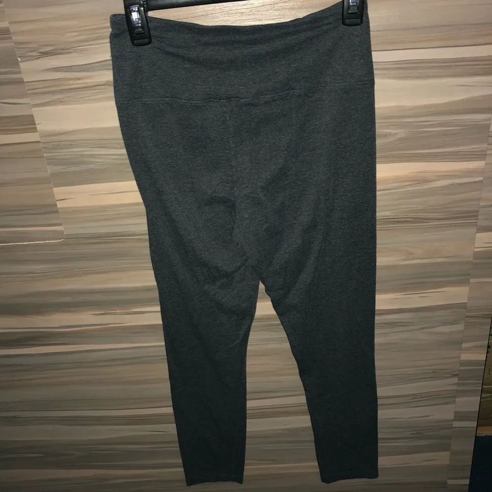 Pink Victoria’s Secret legging like sweatpants medium gray/white pink nation​​​ - Image 4