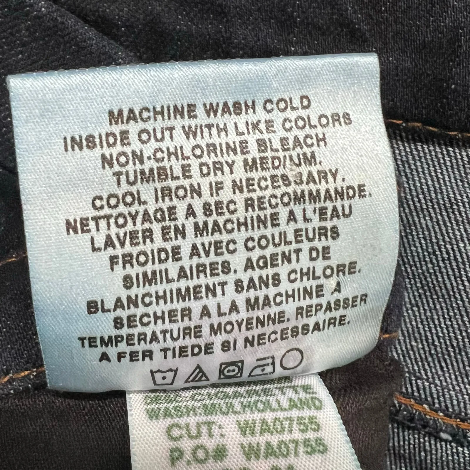 Joes Jeans Womens 32 Mulholland Dark Blue Cigarette Fit Slim Straight Low Rise - Image 12