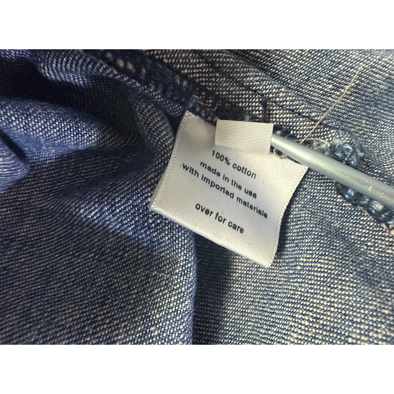 Rachel Comey Glitch Jumpsuit in Indigo Blue Denim Size 4 - Image 10