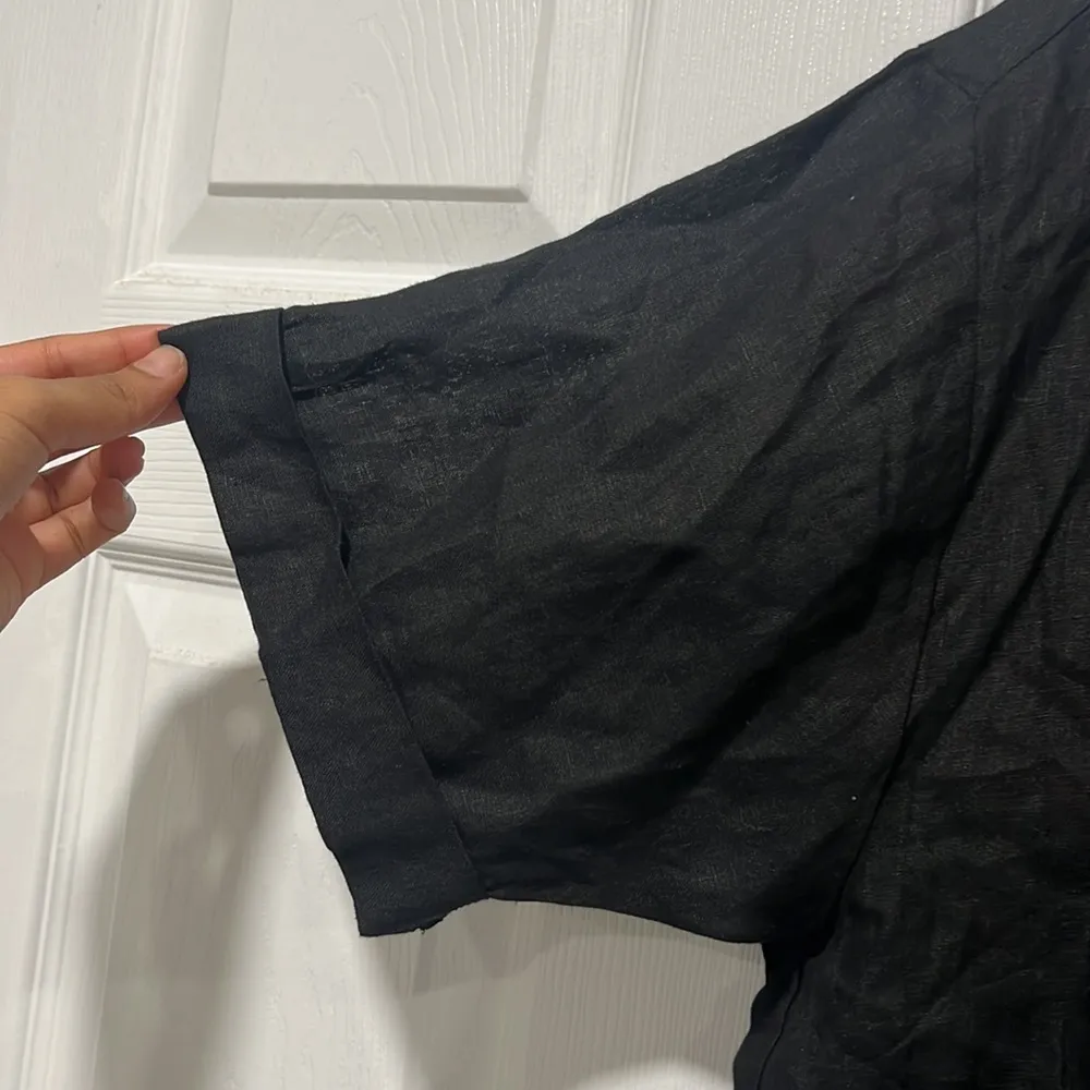 Playa Linen Short Romper Size Large NWOT - Image 7