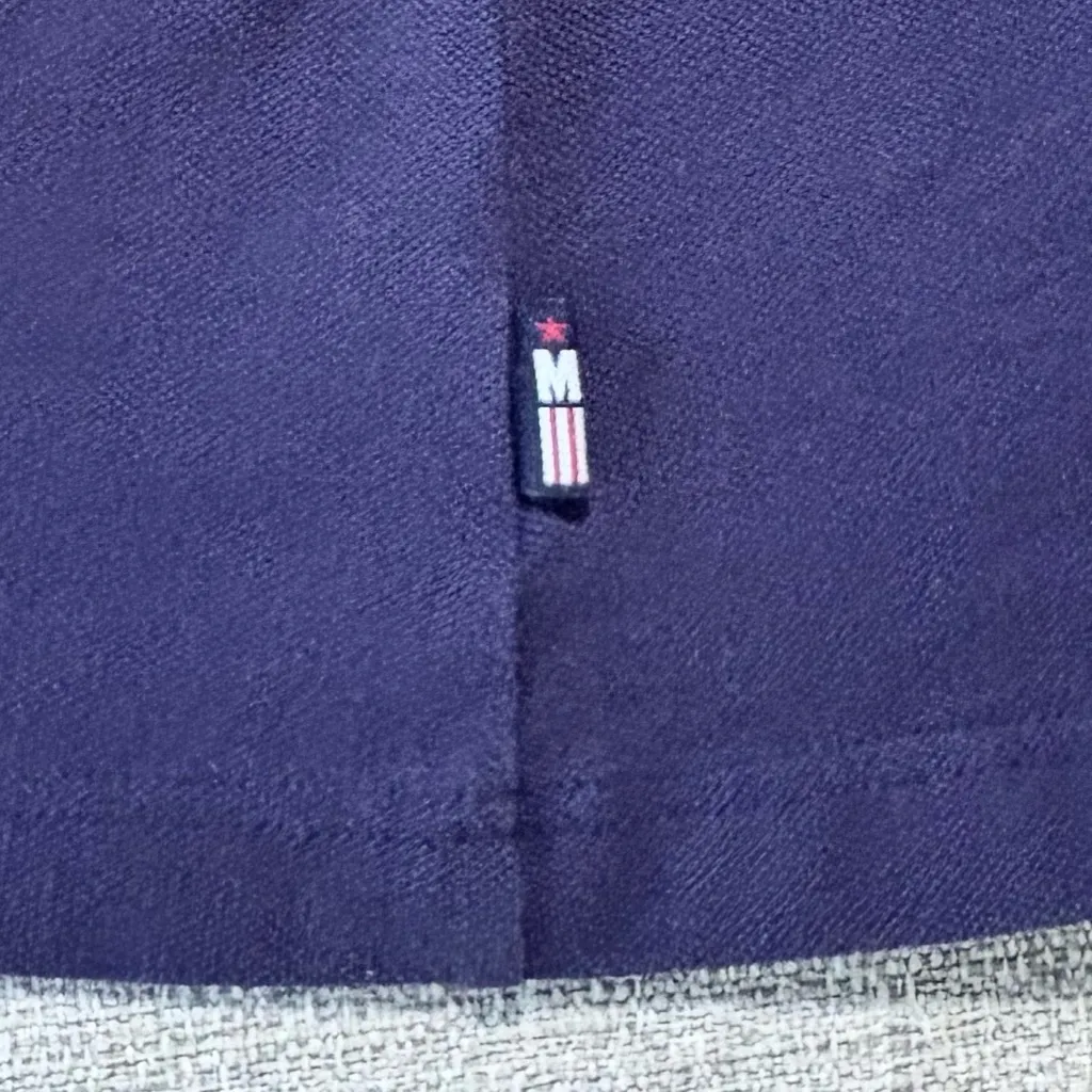 Vintage Y2K Disney Store Mickey Salutes The Flag Embroidered Polo Dress Sz M 💛 - Image 8