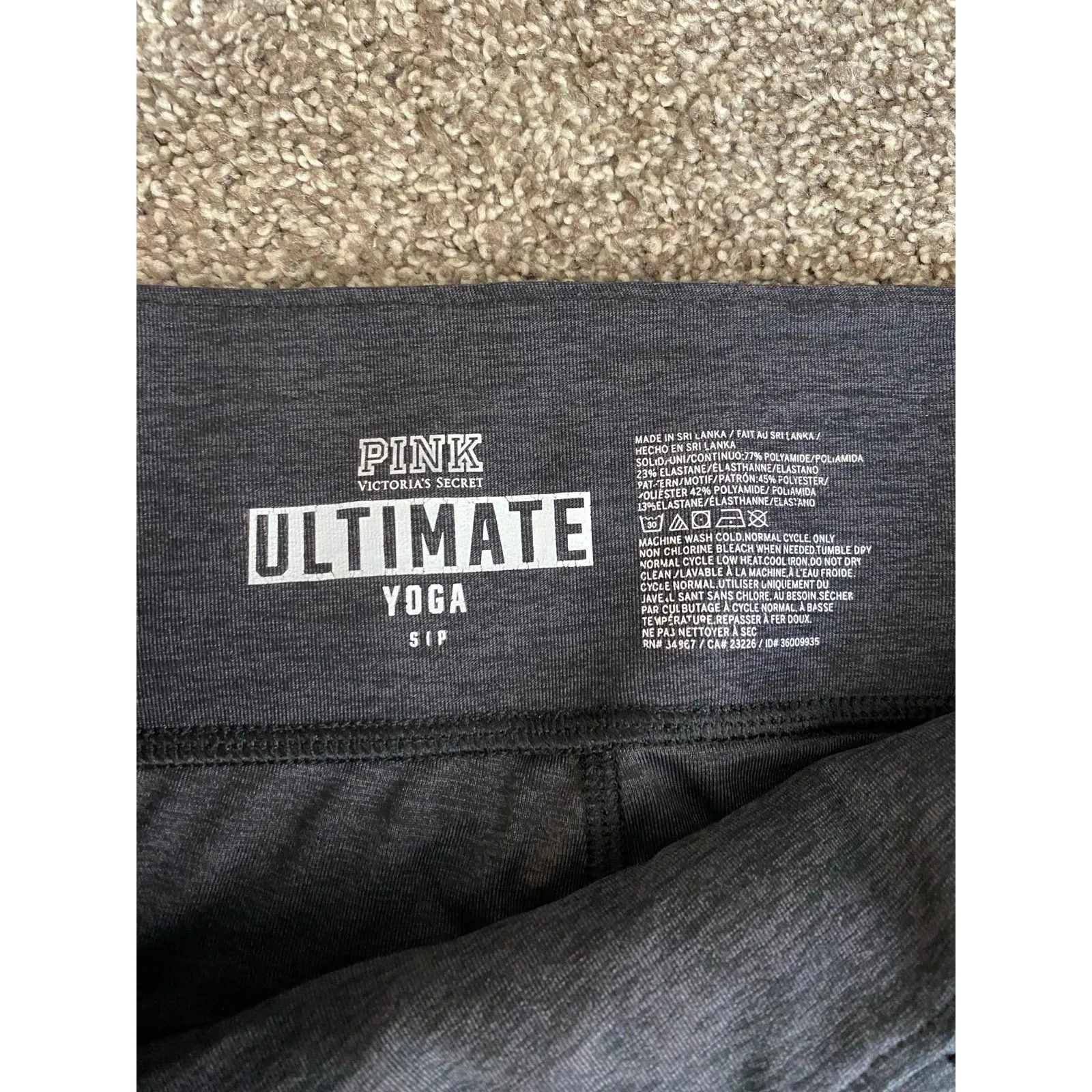 Victoria’s Secret PINK Ultimate Yoga Leggings – Small - Image 3
