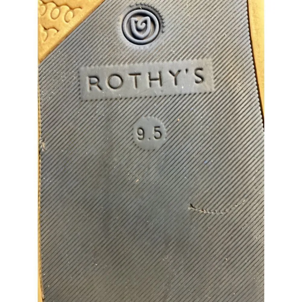 Rothy's The Original‎ Slip On Sneaker Womens Size 9.5 Beige Solid Flats Tan - Image 9