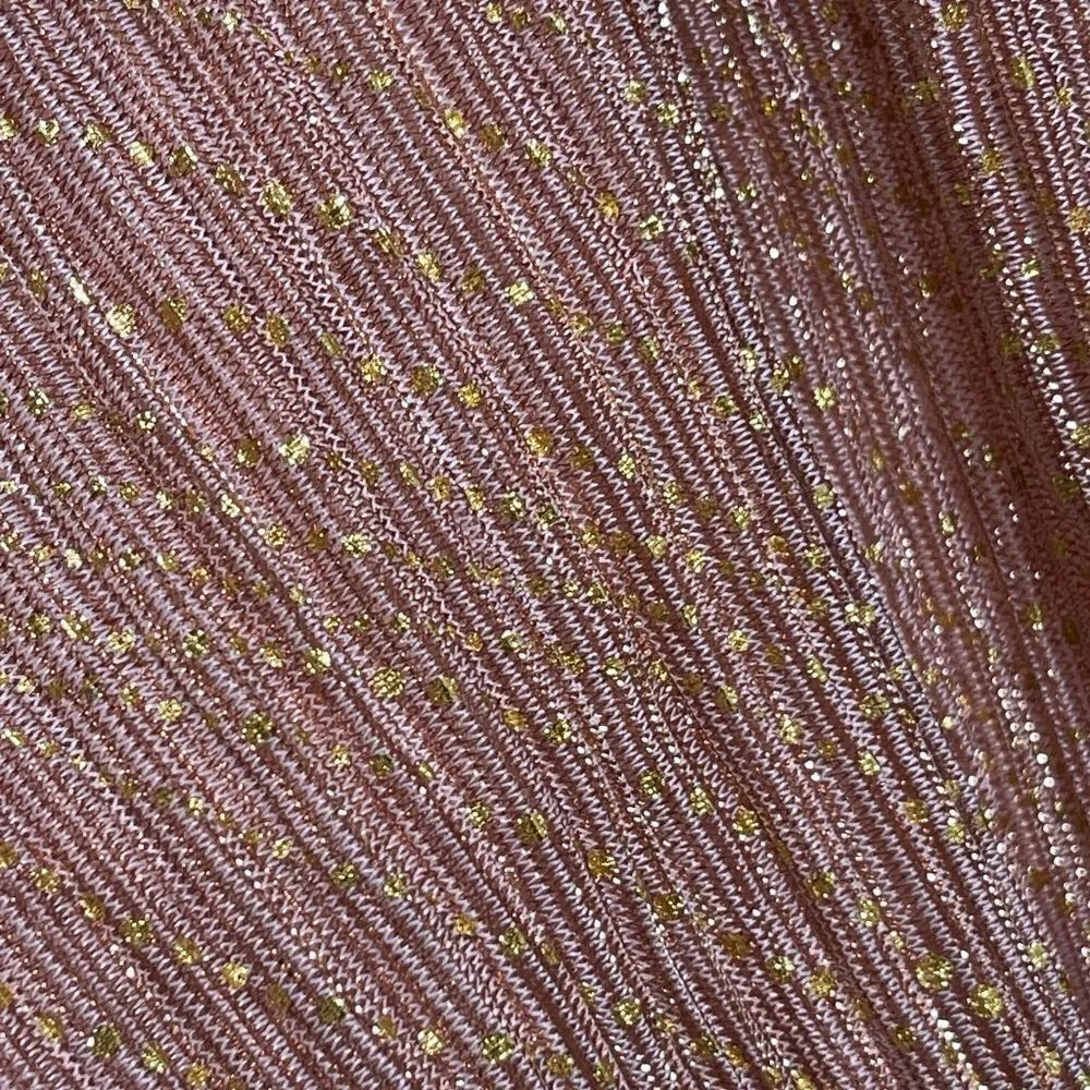 Bluebell Boutique Women's Shimmer Sparkle Romper Cold Shoulder Size 3XL Brown - Image 6