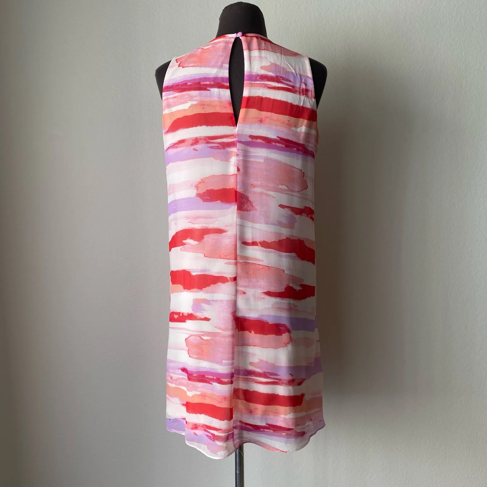 Calvin Klein sz 4 bright abstract‎ shift mini dress - Image 4