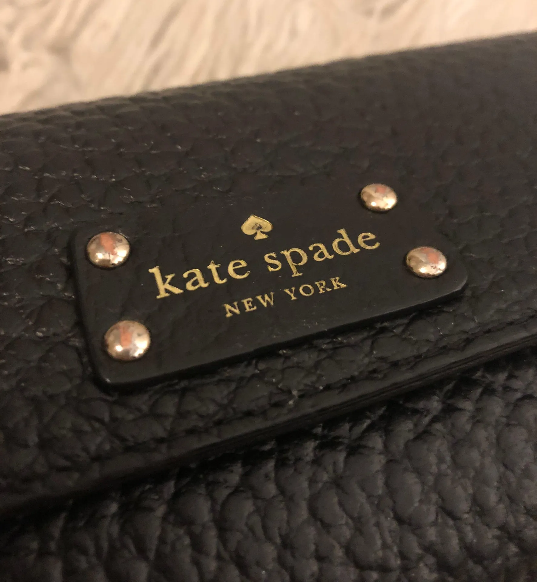 Kate Spade Sandra Bay Street Wallet - Black - Image 5