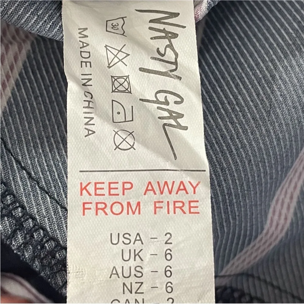 Nasty Girl Striped Flare Pants - Image 5