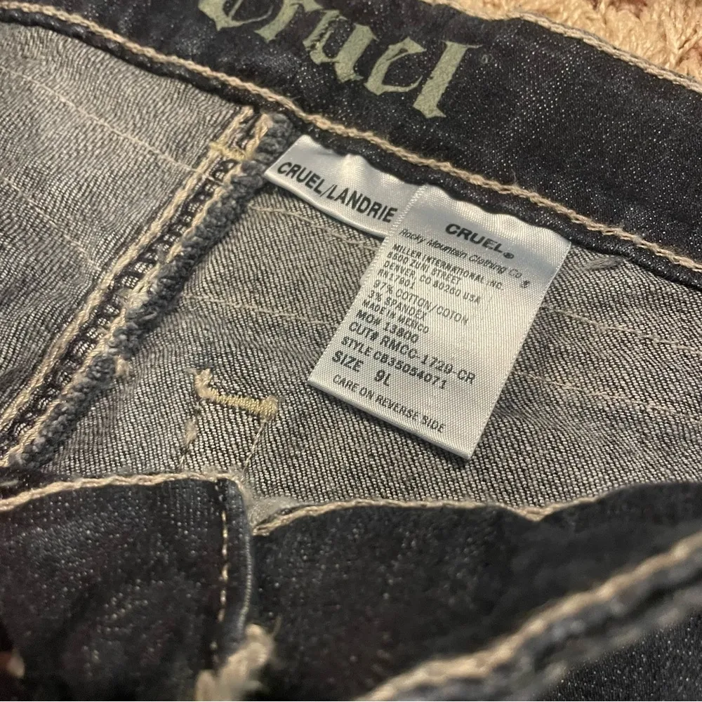 NWT Boot Cut Leg Cruel Denim Women’s Jeans Size 9 Long - Image 4