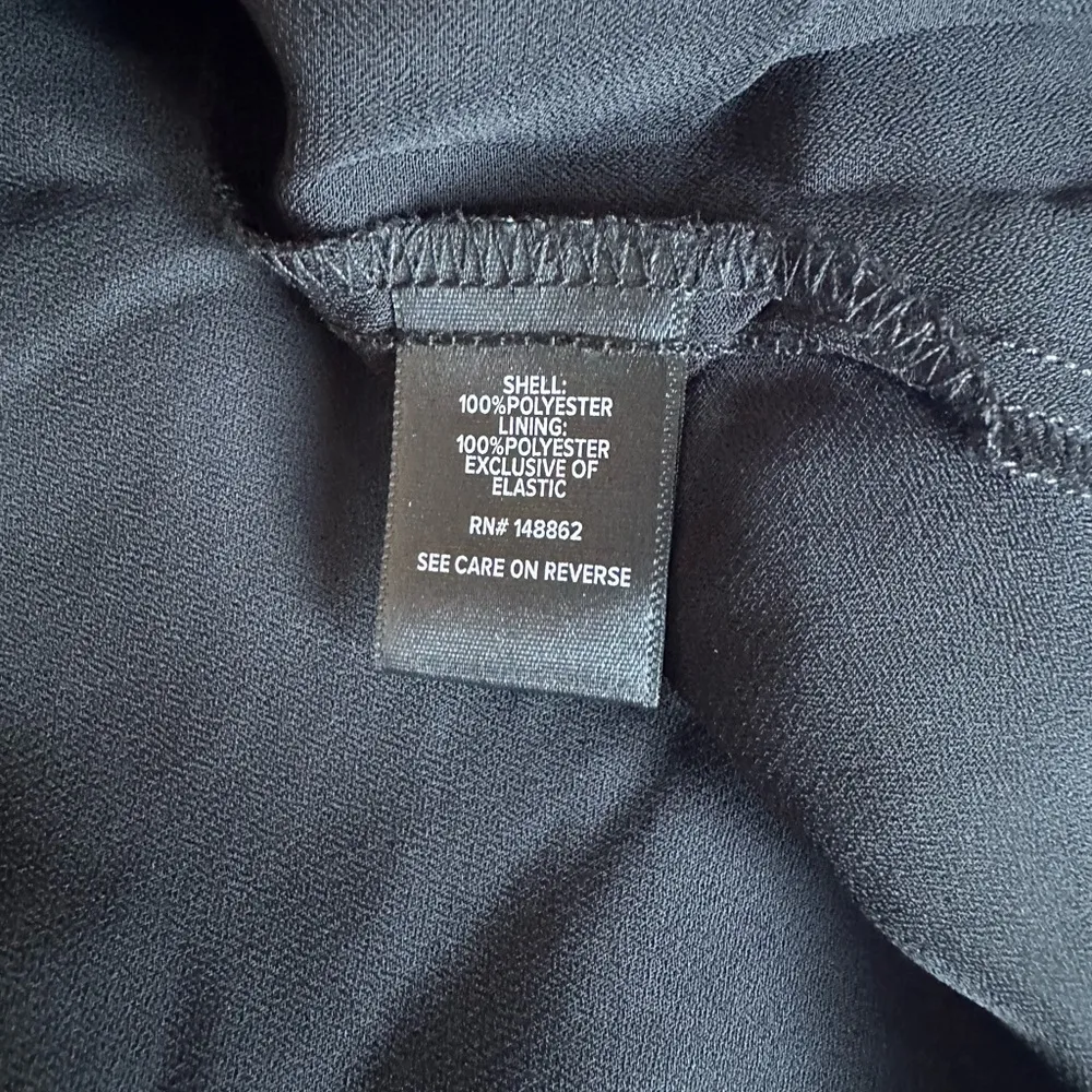 Torrid Black Peplum Chiffon Clip Floral Puff Sleeve Top Size 3 or 3X or 22-24 - Image 12