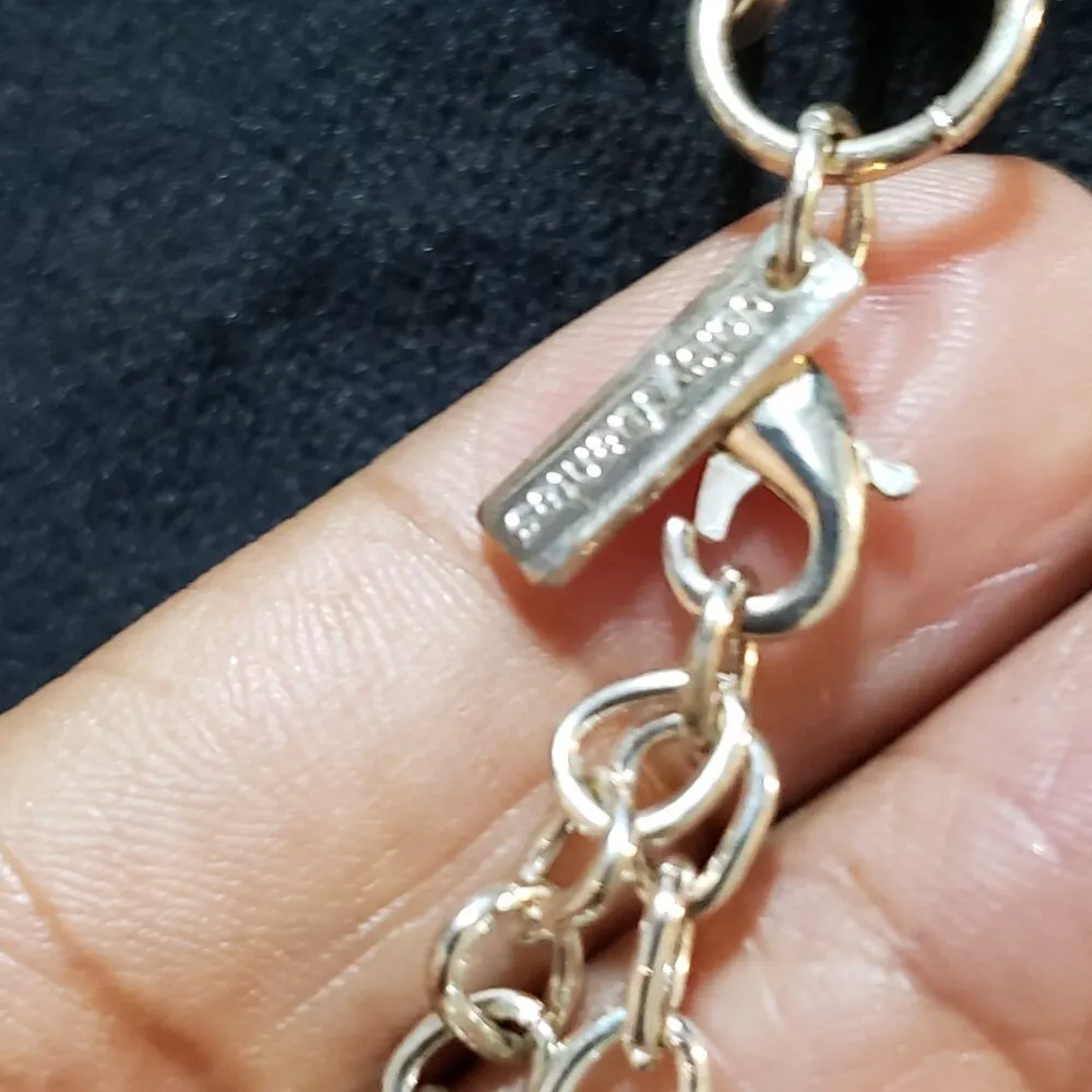 Womens Fashion Daisy Fuentes Gold Color Circular Links Necklace w/ Lobster Clasp - Image 6