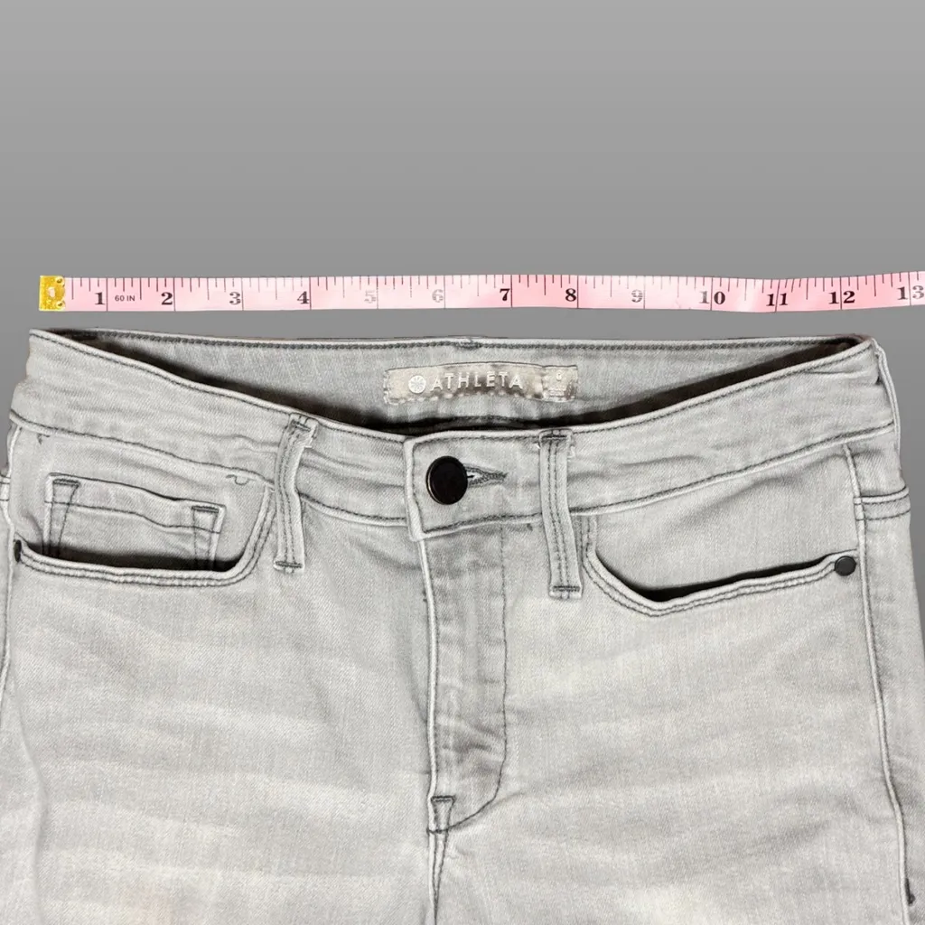 Athleta SCULPTEK gray jeans sz 0 - Image 3