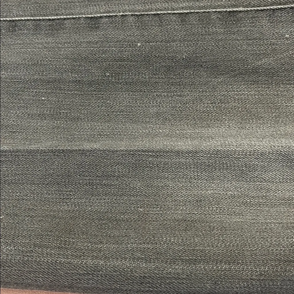 Chico’s Platinum Straight Leg Jeans Embroidered Pocket Gray Wash 0.5 - Image 6