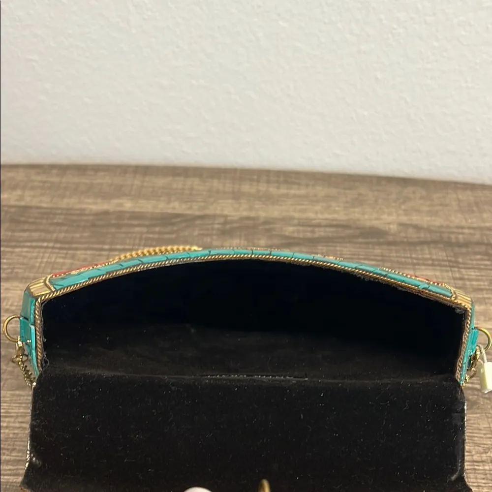 Antik Kraft | Metal Mosaic Purse with Crossbody Strap ✨ - Image 10