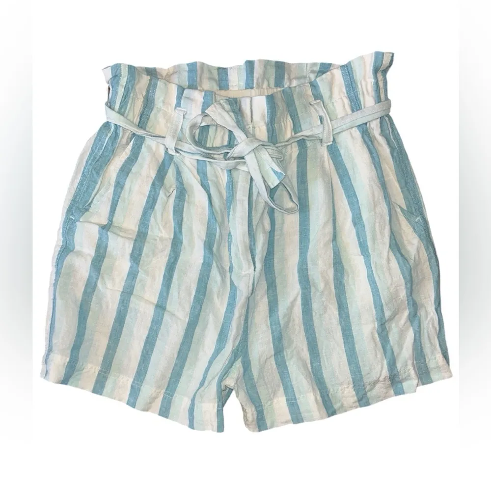 FAHERTY CYPRESS SHORTS  STRIPED 100% LINEN | M - Image 2