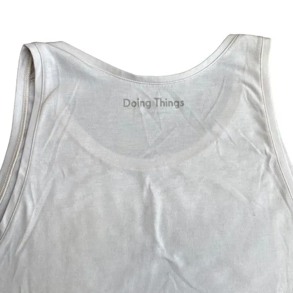 Outdoor Voices doing‎ things basic white athletic tank size XL - Image 7