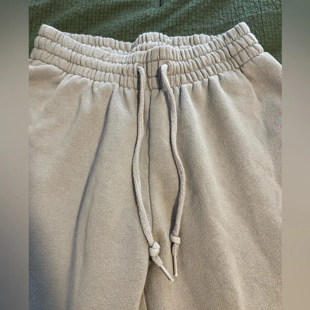 PINK brown flare sweatpants - Image 4