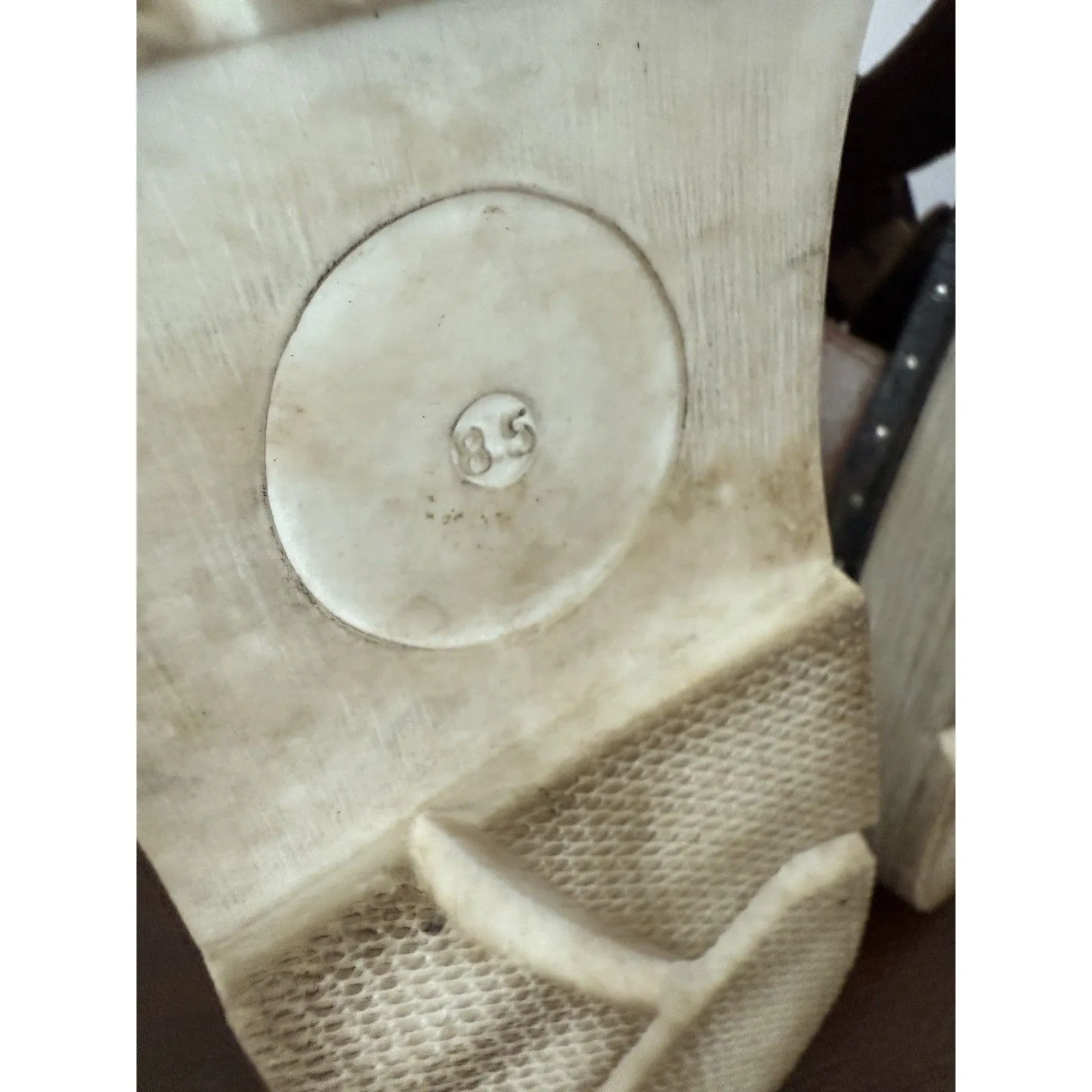 Roan Bed Stu Womens Brown Leather Lyssa Woven Ankle Strap Sandals 8.5 Boho - Image 7