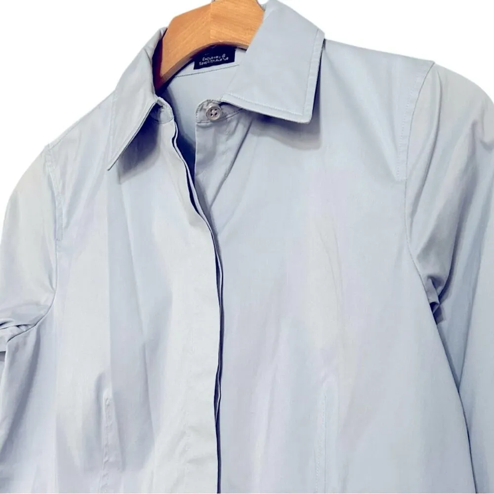 9|15 for Saks Fifth Avenue Women’s Size XS Light Blue Button Down Shirt - Image 3