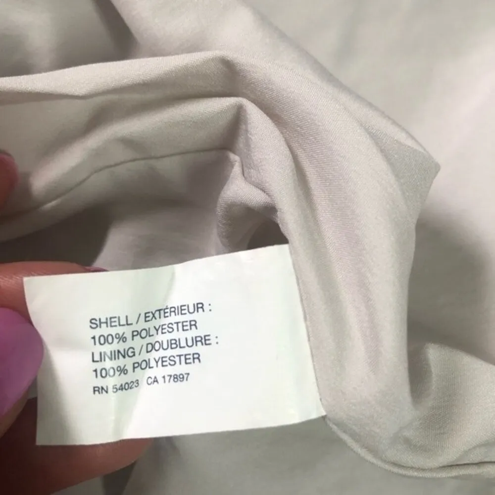 GAP Sleeveless Frilly V-neck Paint Splatter Mini Dress - Image 6