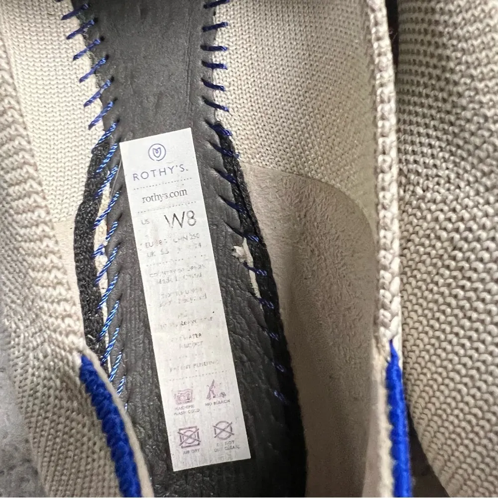 The Point Dove Gray Knit Ballet Flats Women’s Size US 8 EUC - Image 5