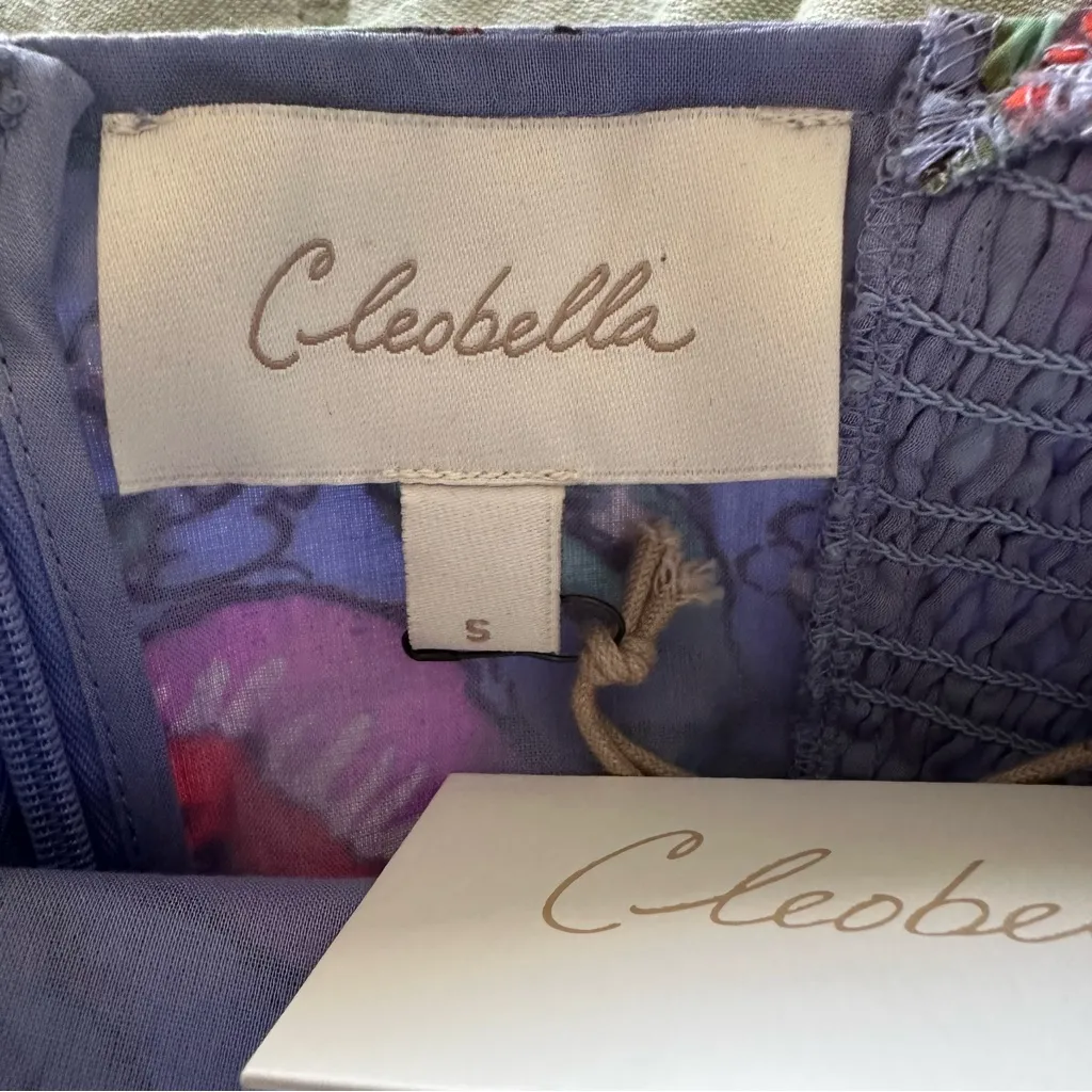 Cleobella Tuckernuck Seraphina Midi Dress Manika Size S NWT Wedding Cottagecore - Image 7