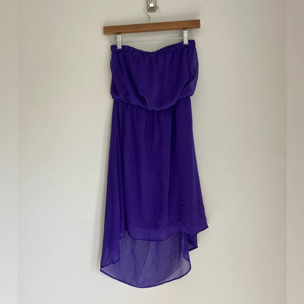 Purple High-Low Dress – Flowy & Flattering - Image 3
