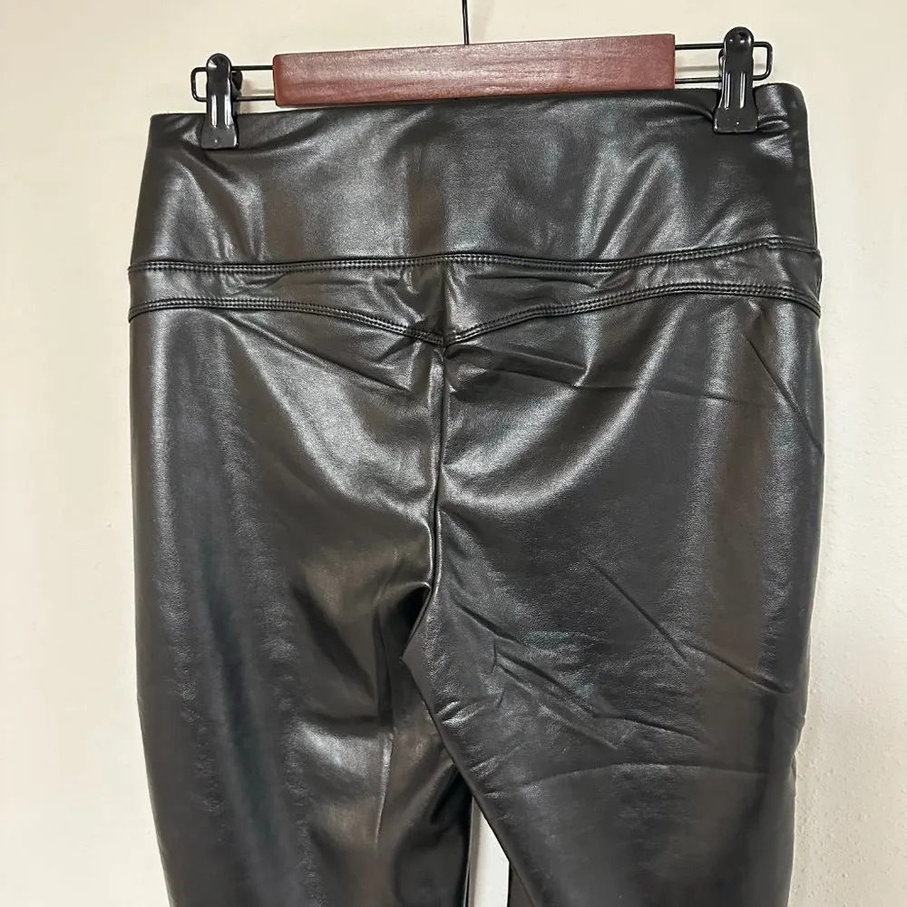 NEW Vince Camuto Leather Flare Pants - Image 8