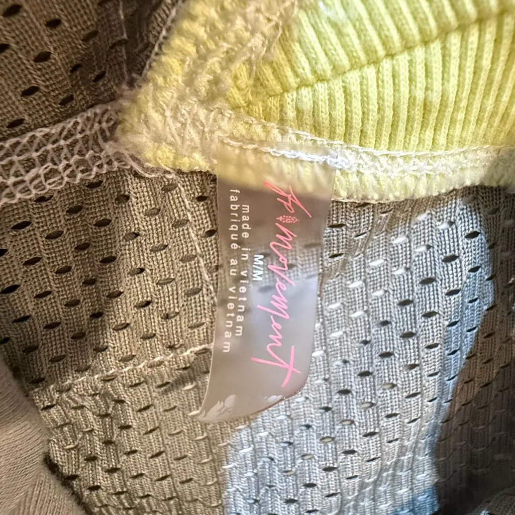 FP Movement by Free People walkout one piece aOlive and Yellow Jumpsuit Green Size M - Image 8