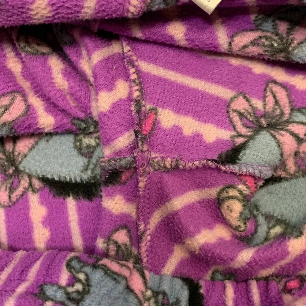 Disney Eeyore Purple Pajama Pants Size M - Image 6