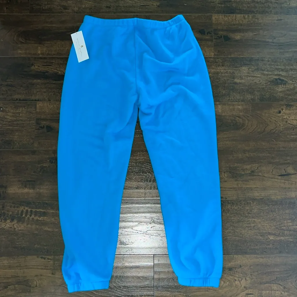 NWT Hamsa Luna Cotton & Modal Sweatpants - Azul - Image 3