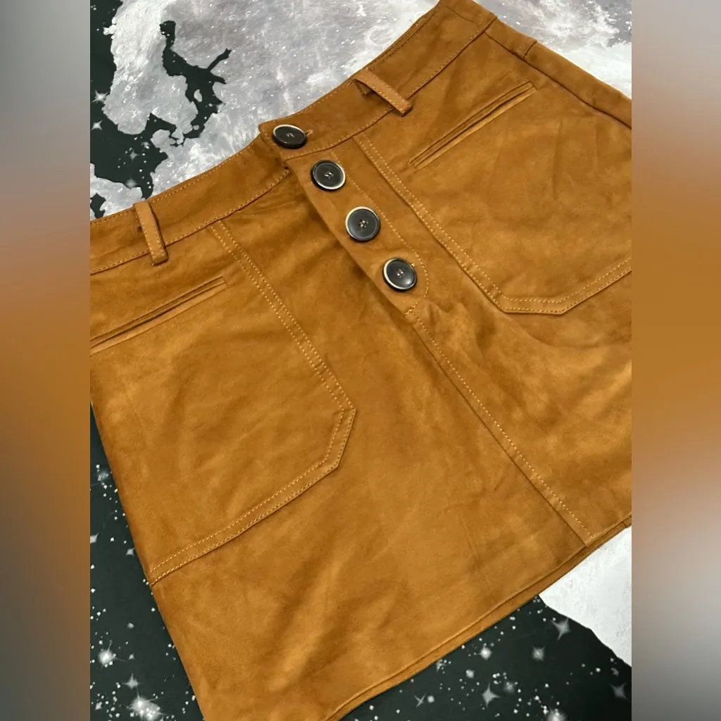 Zara faux suede skirt - Image 3