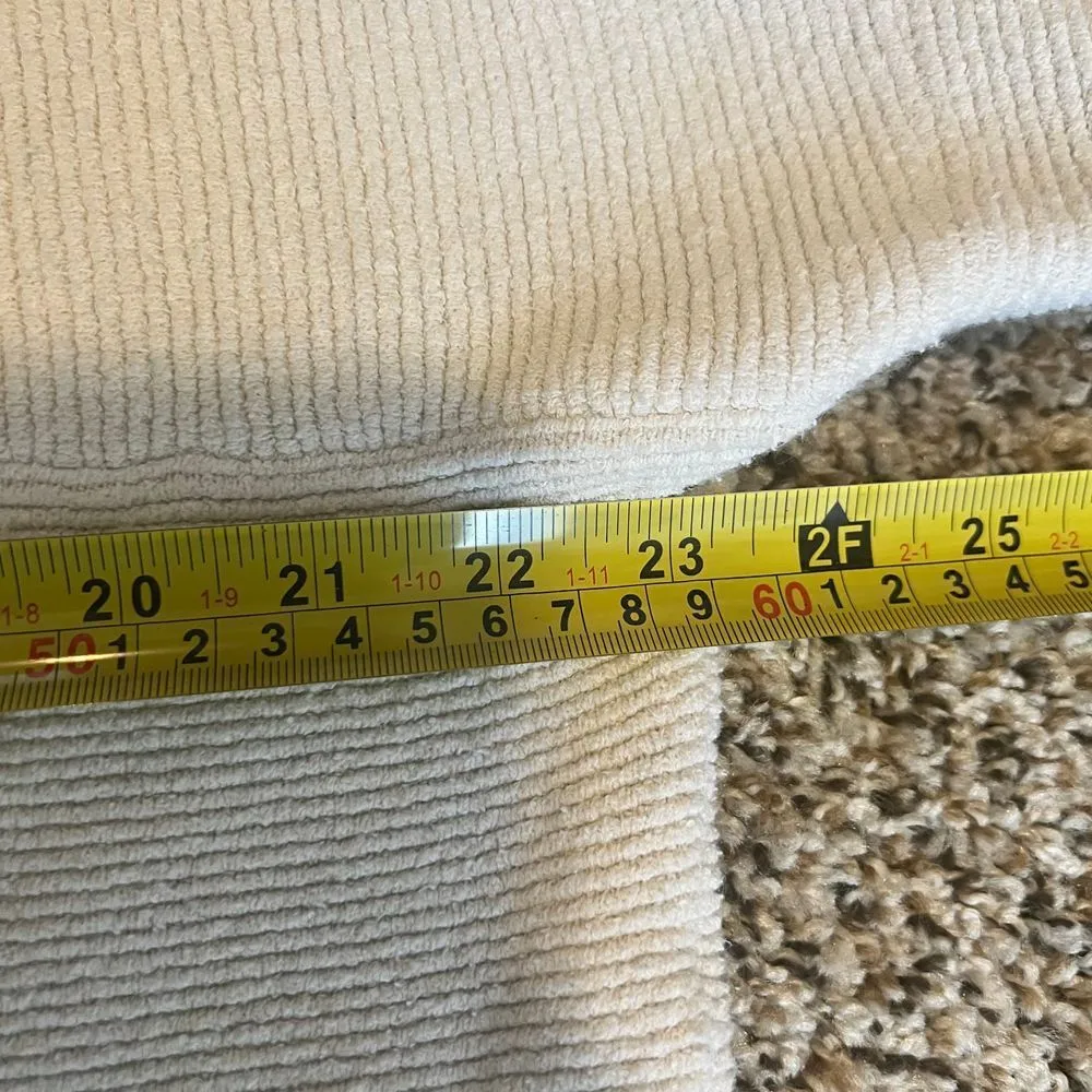 Free‎ People Soft Ribbed White long sleeve sweater - Image 8