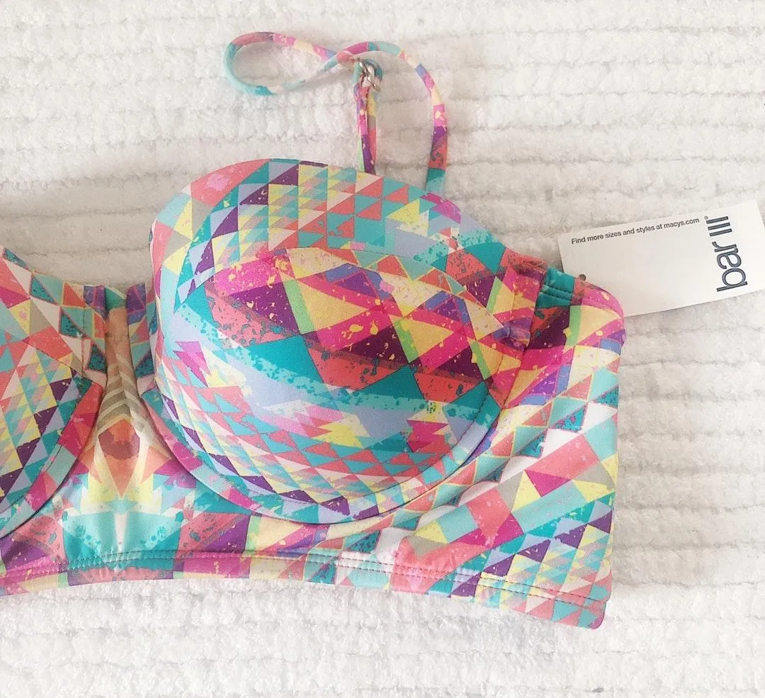 Tribal Print Bikini Top - Image 2