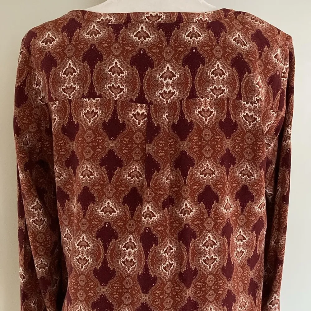 Club Monaco Long Sleeve Silk Dress - Image 6