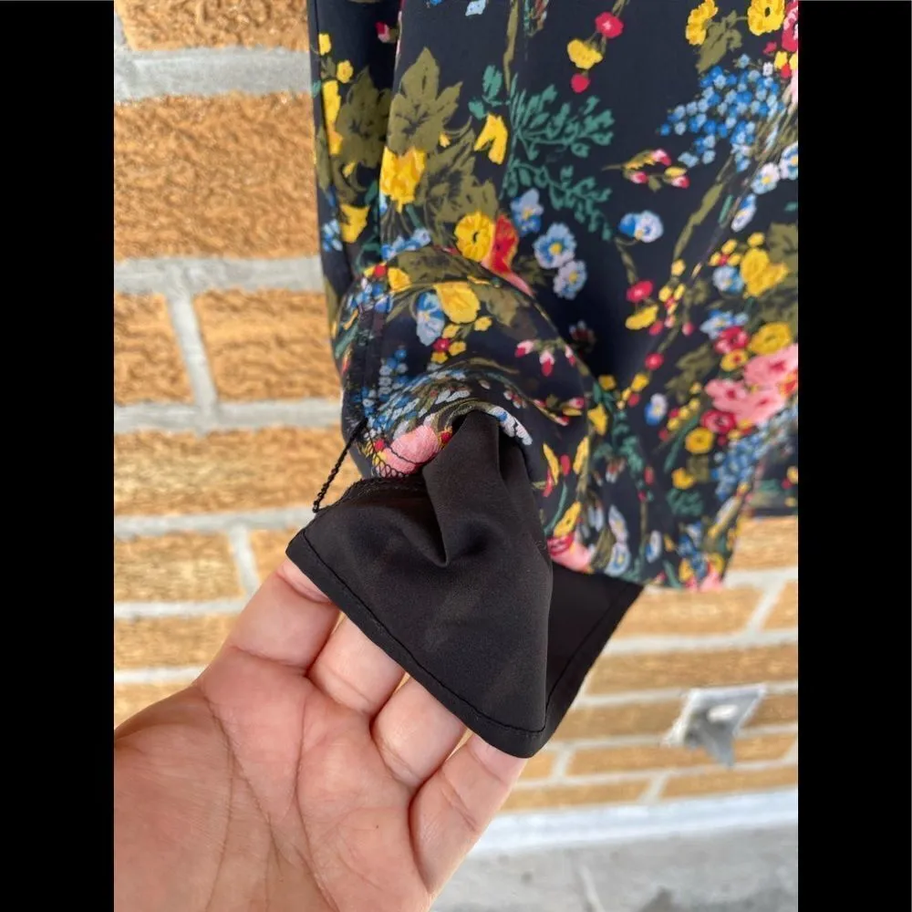 Madewell x No.6 Silk Beacon Dress in Garden Bouquet size 0 - Image 7