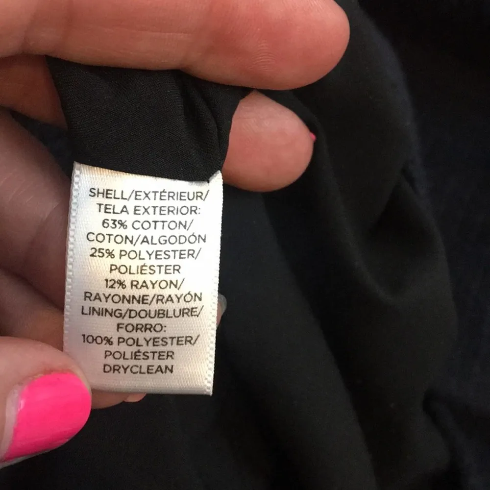 Ann Taylor Loft blue and black skirt - Image 5