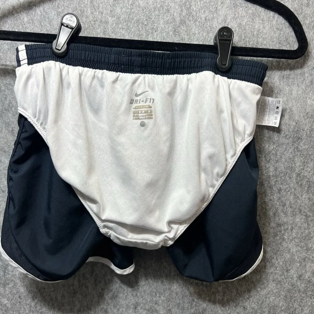 Nike Running Shorts Womens XS Dri Fit‎ Lined Black Drawstring Pocket - Image 7