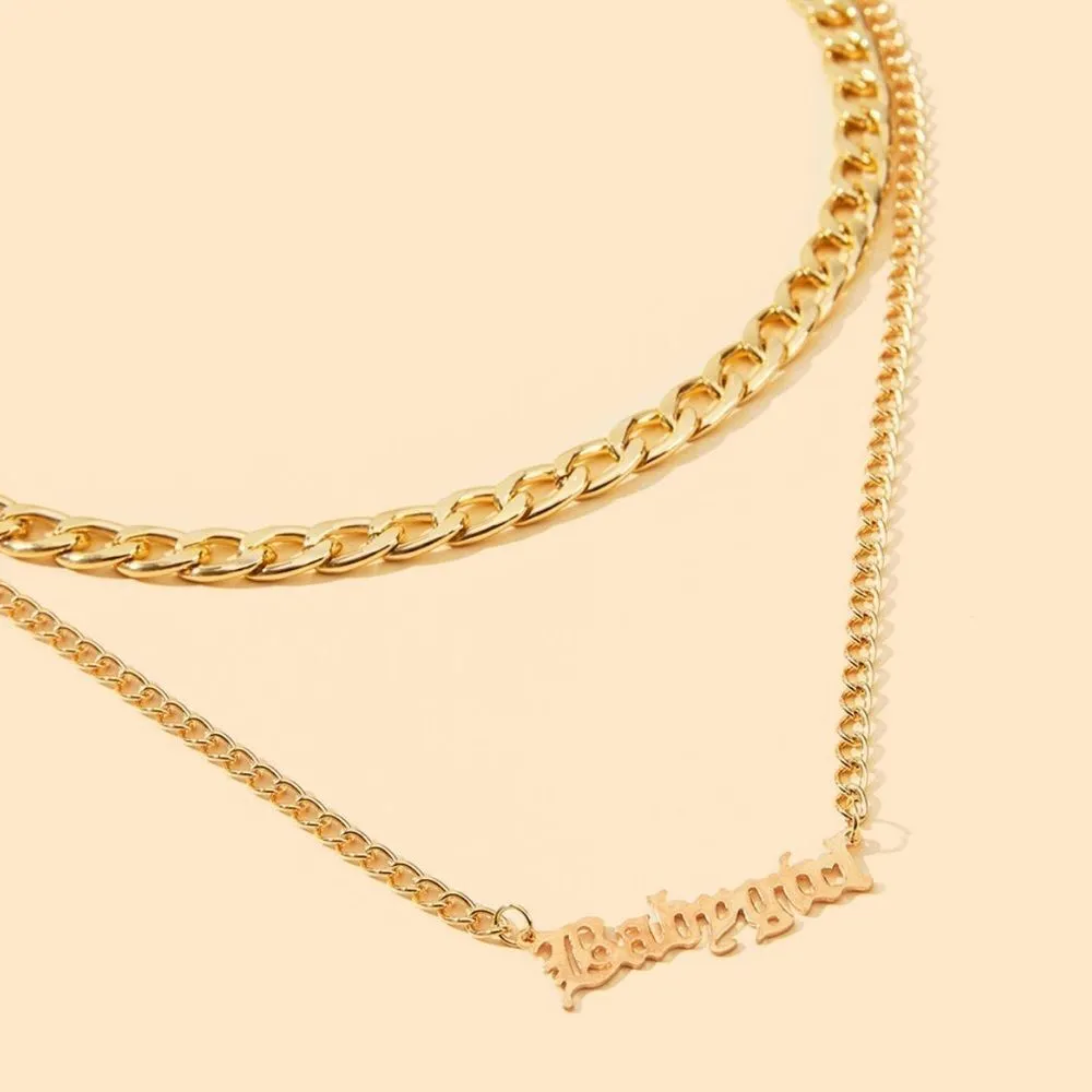 18k Gold tone necklace ✨​​ - Image 3
