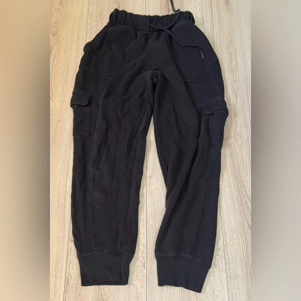 Victoria's Secret pink Black Joggers sweatpants - Image 3