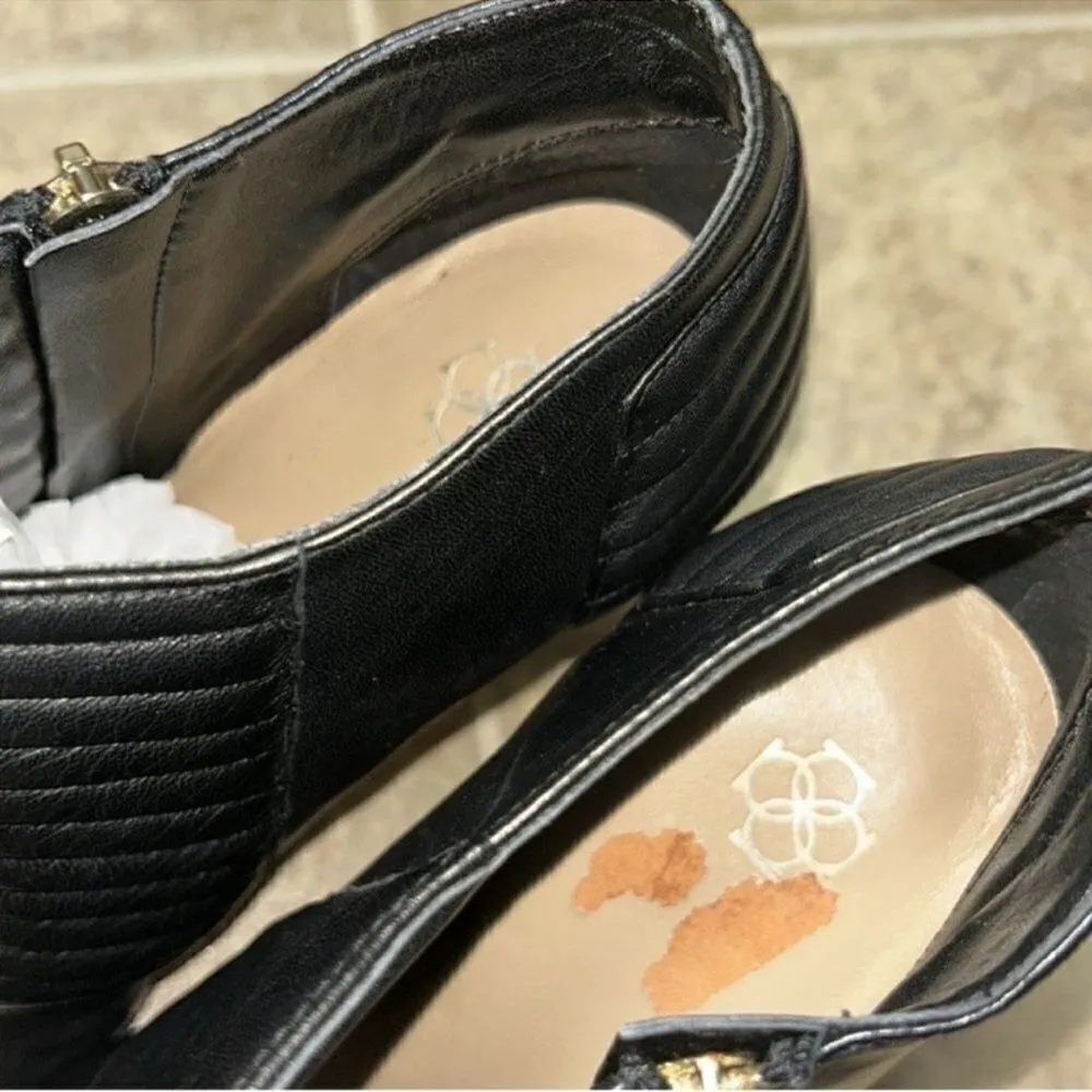 Ann Taylor Black Leather Ankle Booties(Size 8.5M) - Image 5