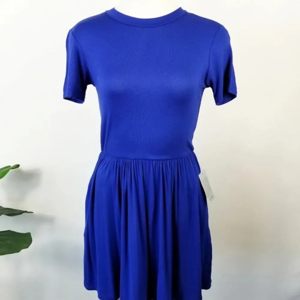 VELVET TORCH Cobalt‎ Blue Fit And Flare Dress Small - Image 6