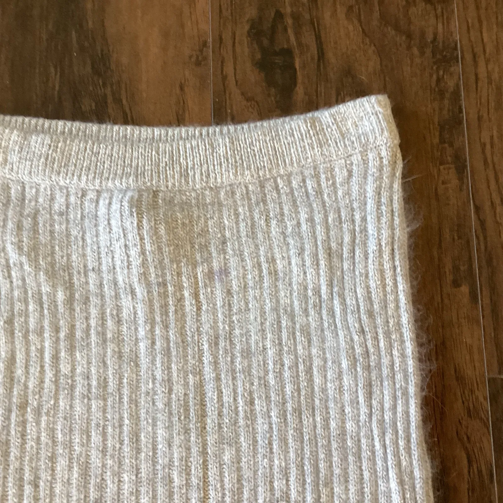 Debut Silk & Angota Ribbed Skirt - Image 2