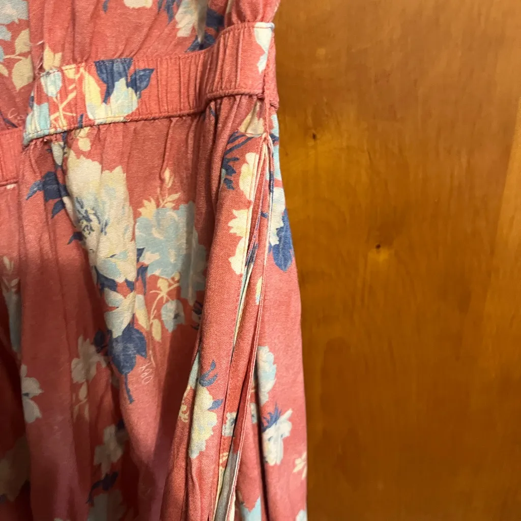 American Eagle Outfitters Floral Pink Romper - Image 3